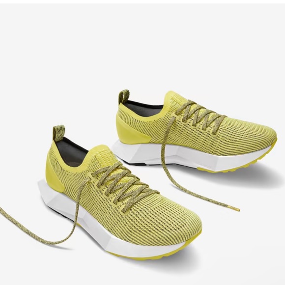 ALLBIRDS Tree FlyersBuoyant yellow Blizzard sole size 10 men - Picture 2 of 13